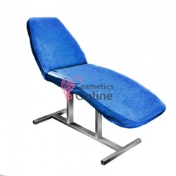 Cearceaf husa pat din frotir culoare Albastra, art 50027